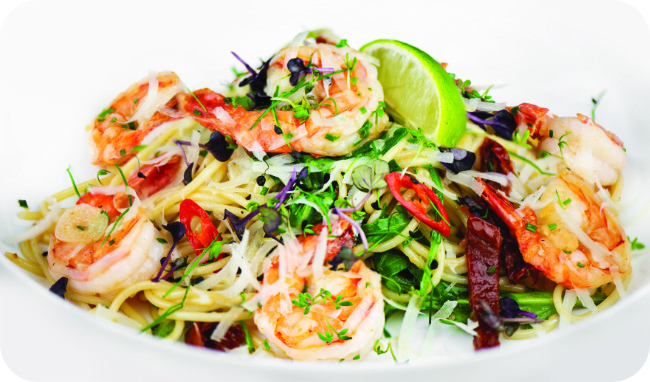 Špagety aglio olio