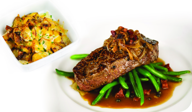 Hovězí striploin steak Brazílie Grass fed